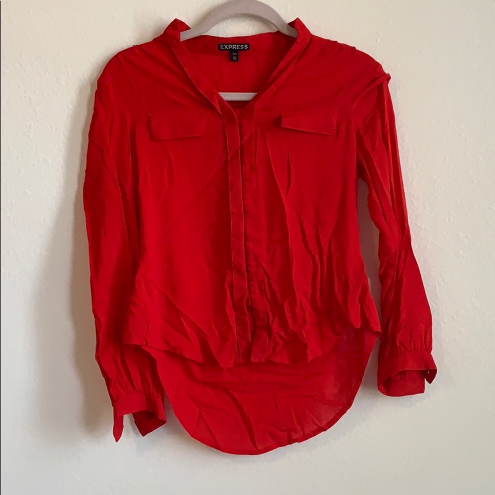 🍉Express Red Top - Picture 2 of 5